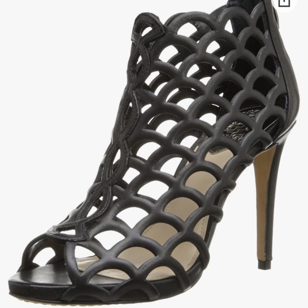 Vince camuto caged heel bootie